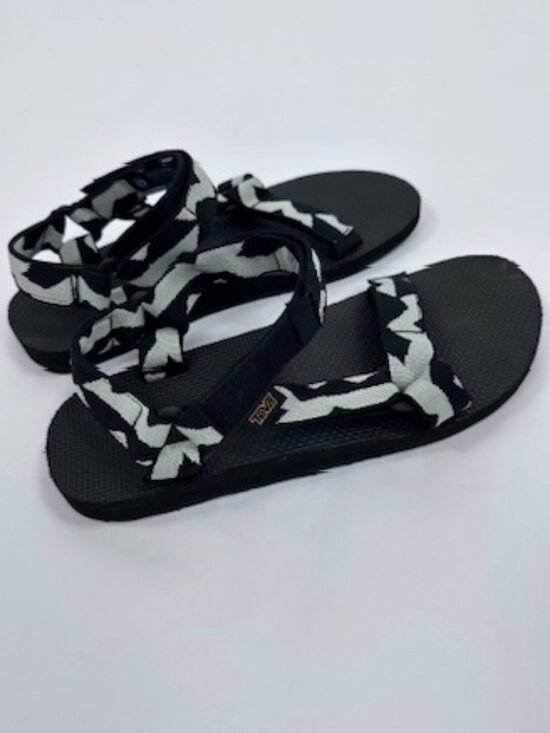 Teva Sandals Mens 11 Black White Sport Outdoor Comfort Hiking main image 9